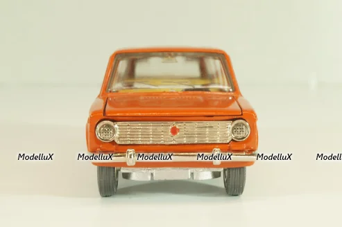 Ваз-2102 А11, Жигули, кирпичный, Май 19..г, Тантал/Радон 1:43