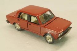 Ваз-2105 жигули, бордовая, август 1988г.,Тантал/Радон 1:43