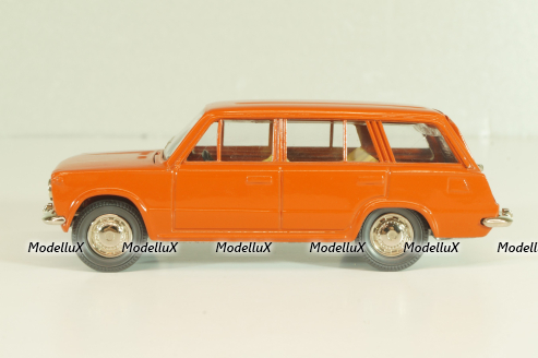 Ваз-2102 А11, Жигули, кирпичный, Май 19..г, Тантал/Радон 1:43