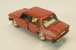 Ваз-2105 жигули, бордовая, август 1988г.,Тантал/Радон 1:43