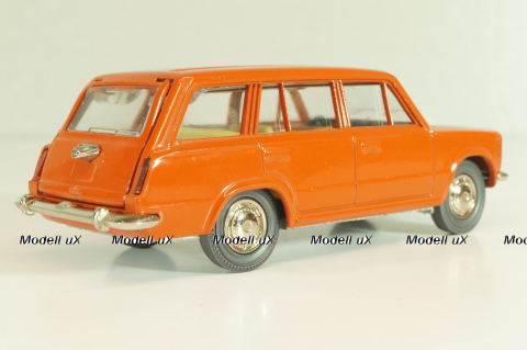 Ваз-2102 А11, Жигули, кирпичный, Май 19..г, Тантал/Радон 1:43