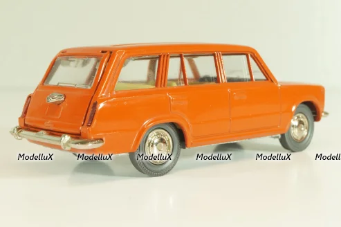 Ваз-2102 А11, Жигули, кирпичный, Май 19..г, Тантал/Радон 1:43