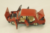 Ваз-2105 жигули, бордовая, август 1988г.,Тантал/Радон 1:43