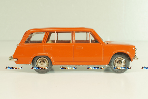 Ваз-2102 А11, Жигули, кирпичный, Май 19..г, Тантал/Радон 1:43