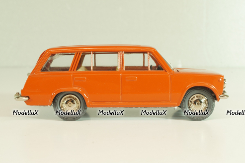 Ваз-2102 А11, Жигули, кирпичный, Май 19..г, Тантал/Радон 1:43