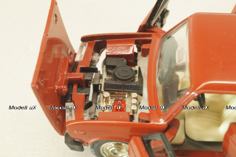 Ваз-2105 жигули, бордовая, август 1988г.,Тантал/Радон 1:43