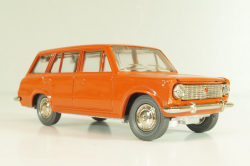 Ваз-2102 А11, Жигули, кирпичный, Май 19..г, Тантал/Радон 1:43