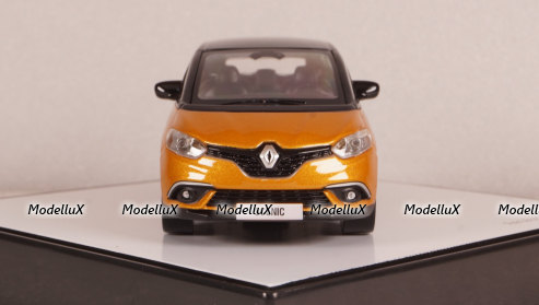 Renault Scenic generation 4  2016 taklamakan orange/black, Norev 1:43