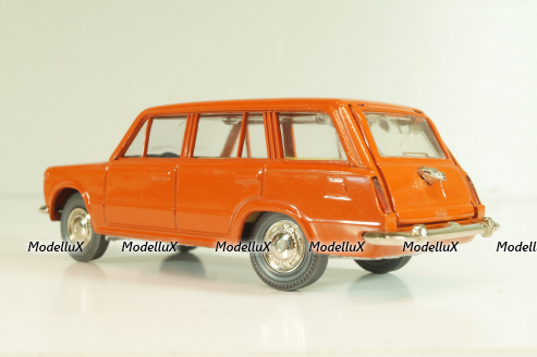 Ваз-2102 А11, Жигули, кирпичный, Май 19..г, Тантал/Радон 1:43