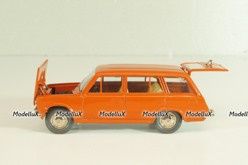 Ваз-2102 А11, Жигули, кирпичный, Май 19..г, Тантал/Радон 1:43