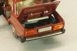 Ваз-2105 жигули, бордовая, август 1988г.,Тантал/Радон 1:43