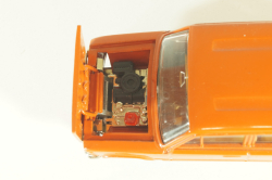 Ваз-2102 А11, Жигули, кирпичный, Май 19..г, Тантал/Радон 1:43