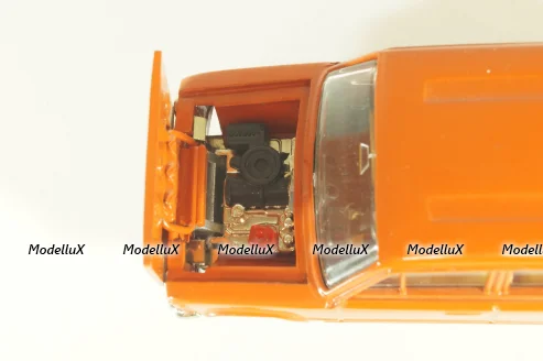 Ваз-2102 А11, Жигули, кирпичный, Май 19..г, Тантал/Радон 1:43