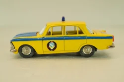 Москвич-412 А8, ГАИ, 3 зажима,Тантал/Радон 1:43 (Без коробки!)