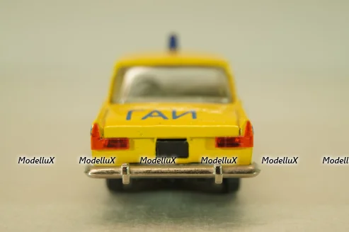 Москвич-412 А8, ГАИ, 3 зажима,Тантал/Радон 1:43