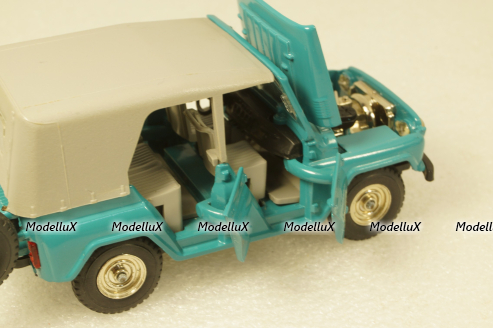 Уаз-469 А34, 1988г., Тантал/Радон 1:43