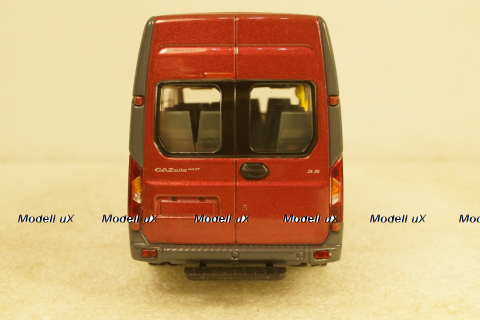 ГАЗель Next A65R22, бордовый, H659, НАП 1:43  