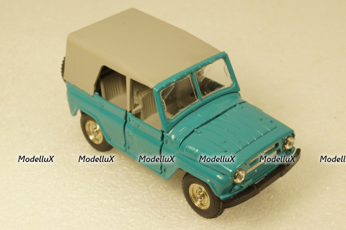 Уаз-469 А34, 1988г., Тантал/Радон 1:43