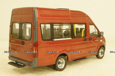 ГАЗель Next A65R22, бордовый, H659, НАП 1:43  