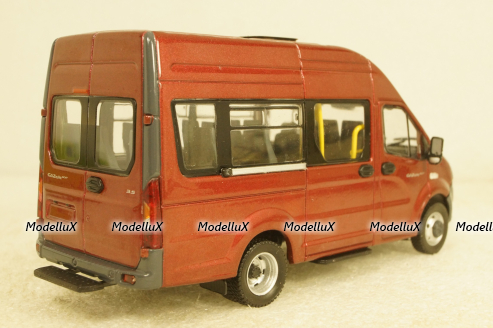 ГАЗель Next A65R22, бордовый, H659, НАП 1:43  