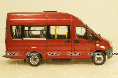 ГАЗель Next A65R22, бордовый, H659, НАП 1:43  