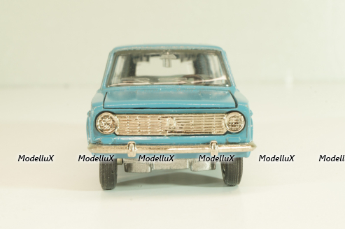 Ваз-2102, Жигули, голубой, Тантал/Радон 1:43
