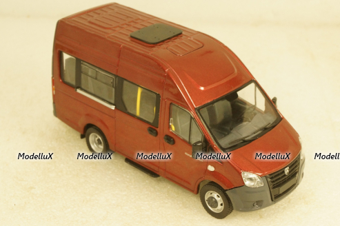 ГАЗель Next A65R22, бордовый, H659, НАП 1:43  