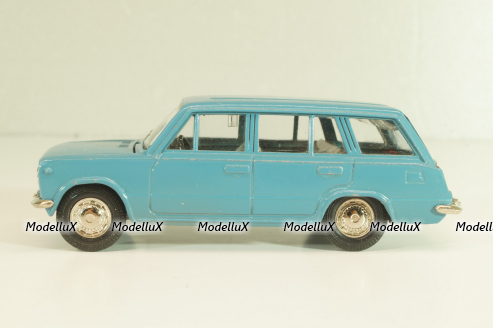 Ваз-2102, Жигули, голубой, Тантал/Радон 1:43