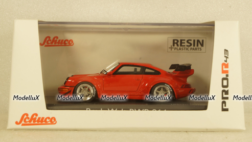 Porsche 911 (964) Rauh Welt RWB red, Schuco 1:43