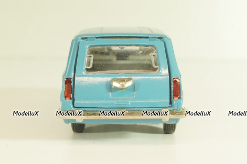 Ваз-2102, Жигули, голубой, Тантал/Радон 1:43