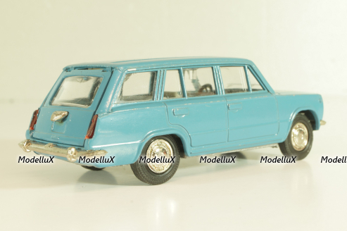 Ваз-2102, Жигули, голубой, Тантал/Радон 1:43