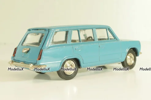 Ваз-2102, Жигули, голубой, Тантал/Радон 1:43