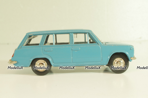 Ваз-2102, Жигули, голубой, Тантал/Радон 1:43