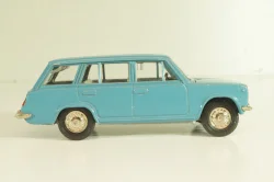 Ваз-2102, Жигули, голубой, Тантал/Радон 1:43