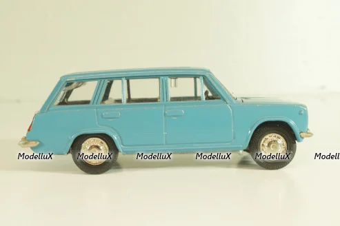 Ваз-2102, Жигули, голубой, Тантал/Радон 1:43