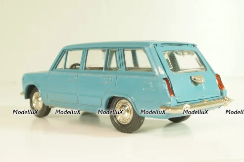 Ваз-2102, Жигули, голубой, Тантал/Радон 1:43