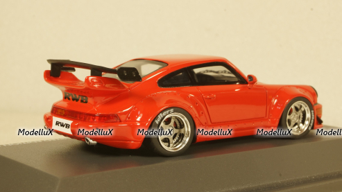 Porsche 911 (964) Rauh Welt RWB red, Schuco 1:43