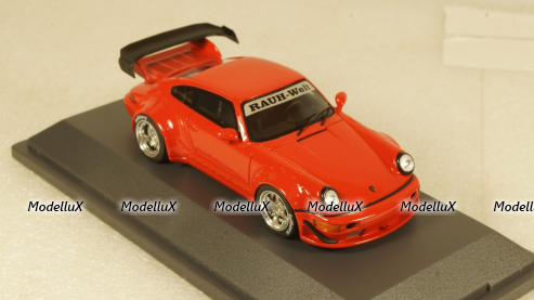 Porsche 911 (964) Rauh Welt RWB red, Schuco 1:43