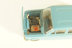 Ваз-2102, Жигули, голубой, Тантал/Радон 1:43