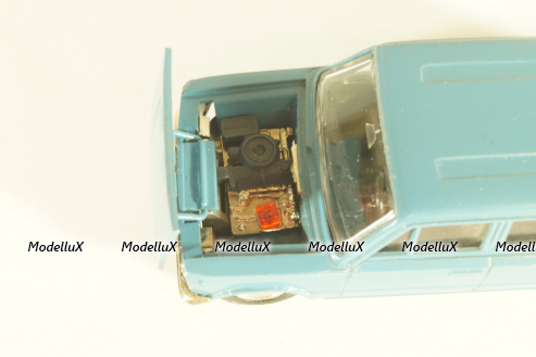 Ваз-2102, Жигули, голубой, Тантал/Радон 1:43