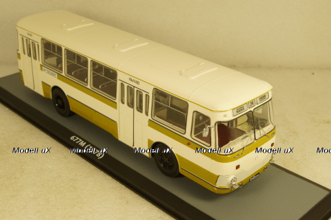 Лиаз-677М полосатый, DEMPRICE 1:43 Уценка!