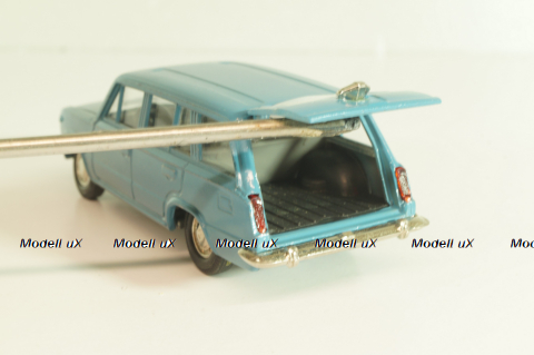 Ваз-2102, Жигули, голубой, Тантал/Радон 1:43