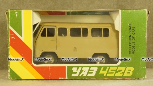 Лиаз-677М полосатый, DEMPRICE 1:43 Уценка!