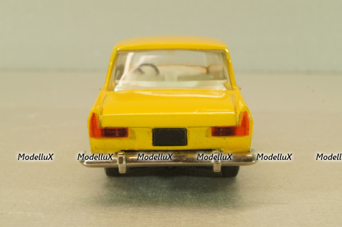 Москвич-412 А2, 2 зажима, желтый, декабрь 1978, Тантал/Радон 1:43