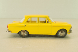 Москвич-412 А1, 2 зажима, желтый, декабрь 1978, Тантал/Радон 1:43