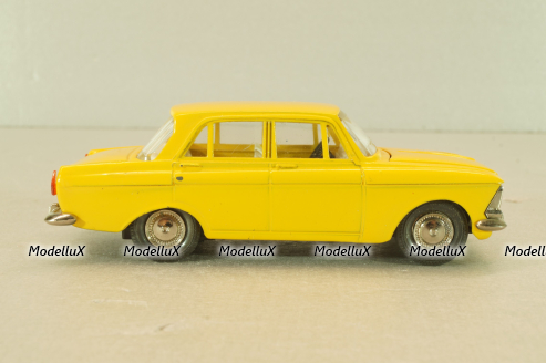 Москвич-412 А2, 2 зажима, желтый, декабрь 1978, Тантал/Радон 1:43