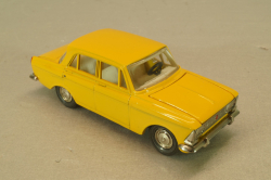 Москвич-412 А1, 2 зажима, желтый, декабрь 1978, Тантал/Радон 1:43