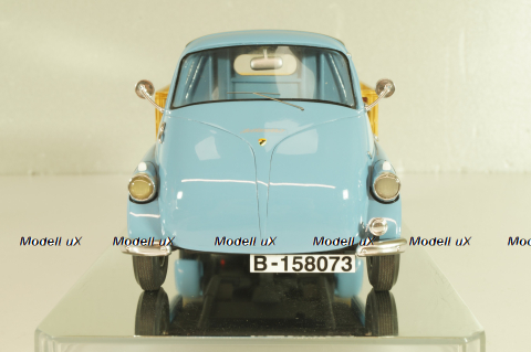 Isocarro pickup pritschenwagen 1952, blueb/brown, 450008800, Schuco 1:18