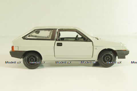 Ваз-2108 Лада, серая, май 1995г., Тантал/Радон 1:43