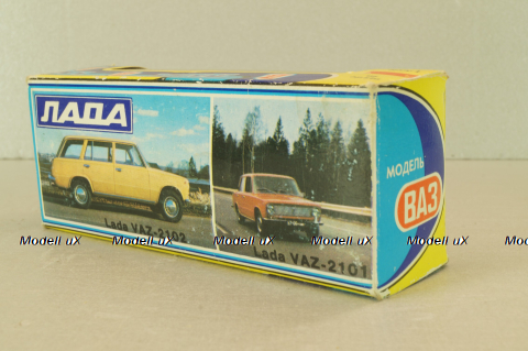 Ваз-2101 Милиция, бело-голубой, сентябрь 1990г.,  Тантал/Радон 1:43